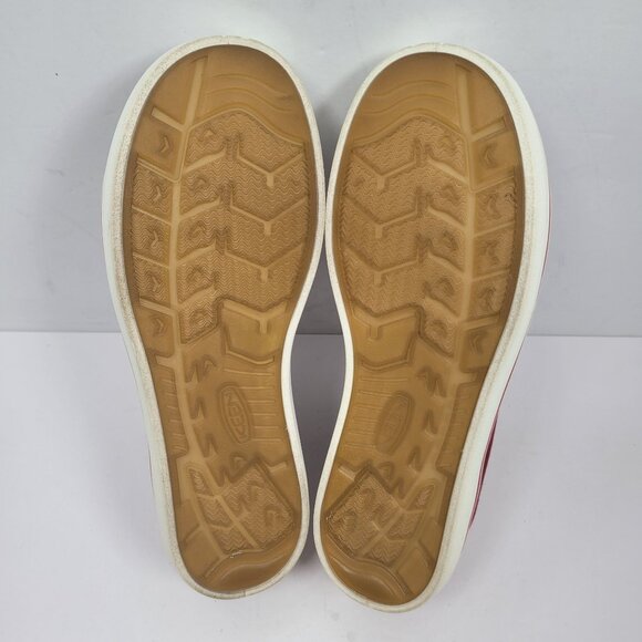 Keen Elsa Women's Red Canvas Lace-Up Sneakers 1025608 US Size 7.5 - Picture 7 of 8